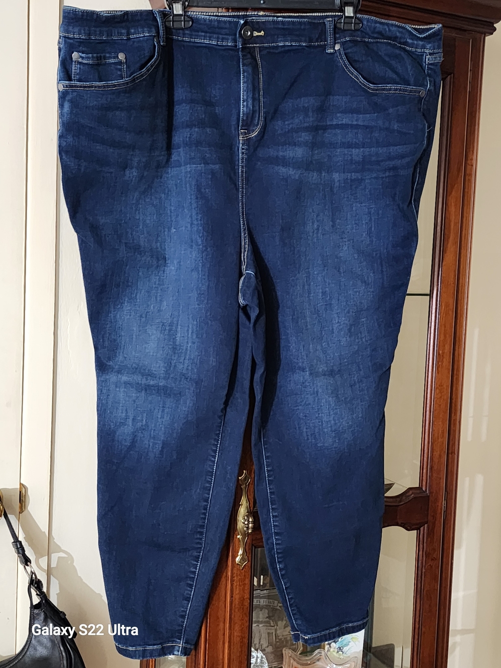 torrid dark blue stretch denim jeans